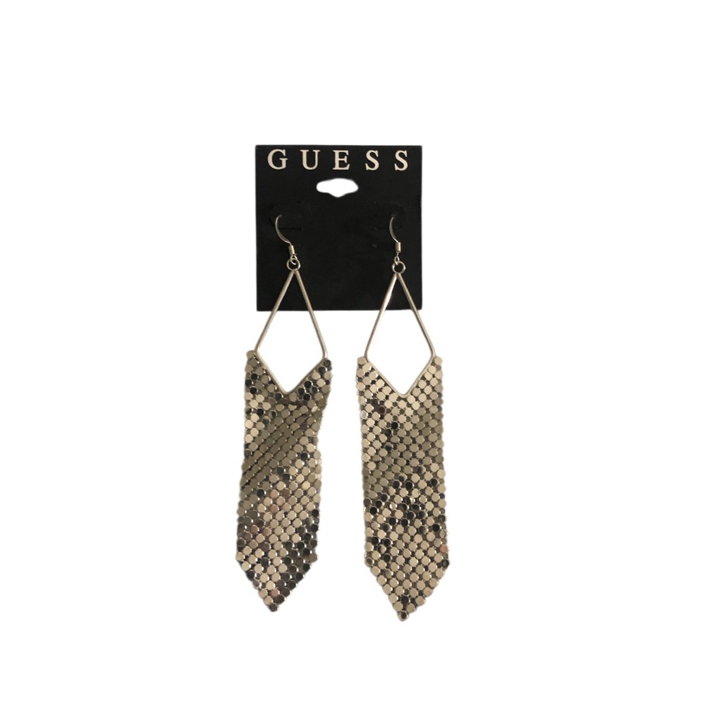 GUESS Silver Dangle Earrings